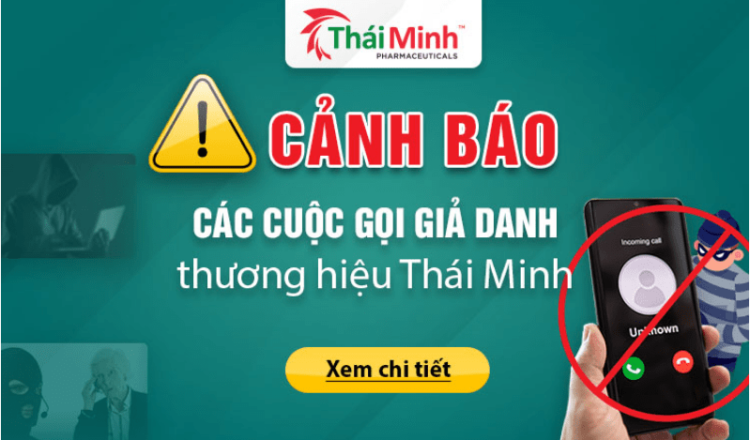 Cảnh báo “chiêu trò” giả danh sản phẩm công ty dược Thái Minh để “lừa dối” khách hàng